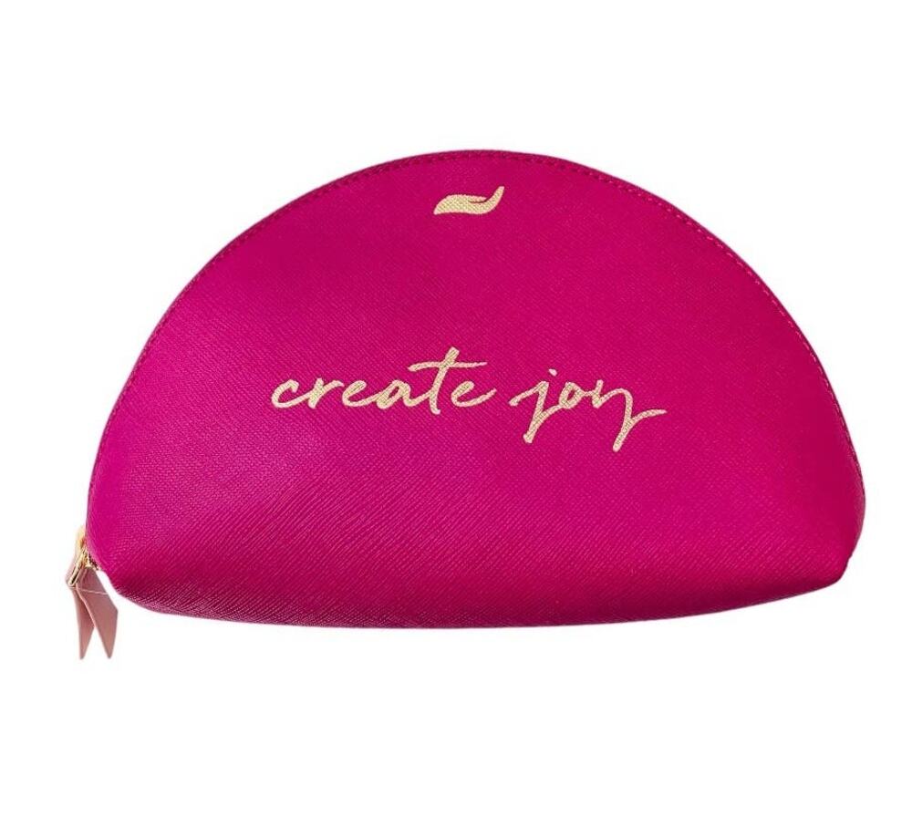 New Elevation by Tina Wells Vegan Leather Everything Bag Create Joy Pink